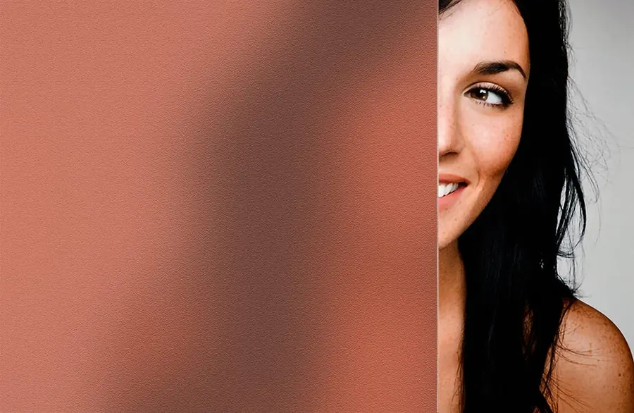 Cinnamon Sand Blast — Coloured frost decorative window film for Calgary glass