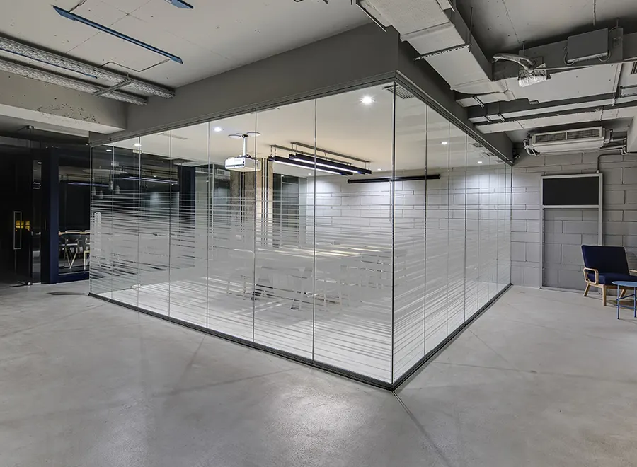 Dual Strata Gradient — More designs decorative window film for Calgary glass