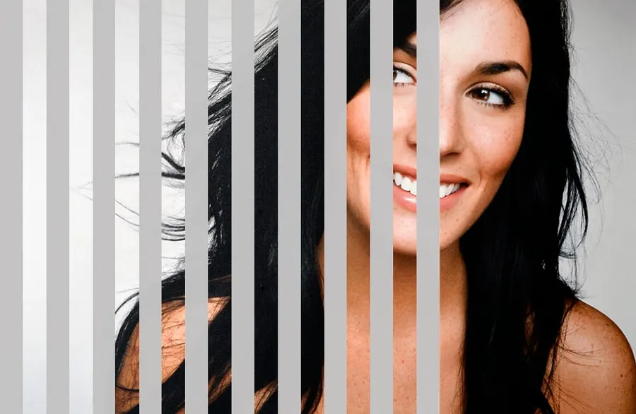 Etched Stripes 1/2" — Lines & stripes decorative window film for Calgary glass