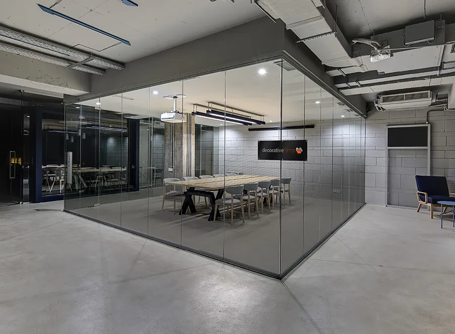 Halftone - Graphite — Gradients & fades decorative window film for Calgary glass