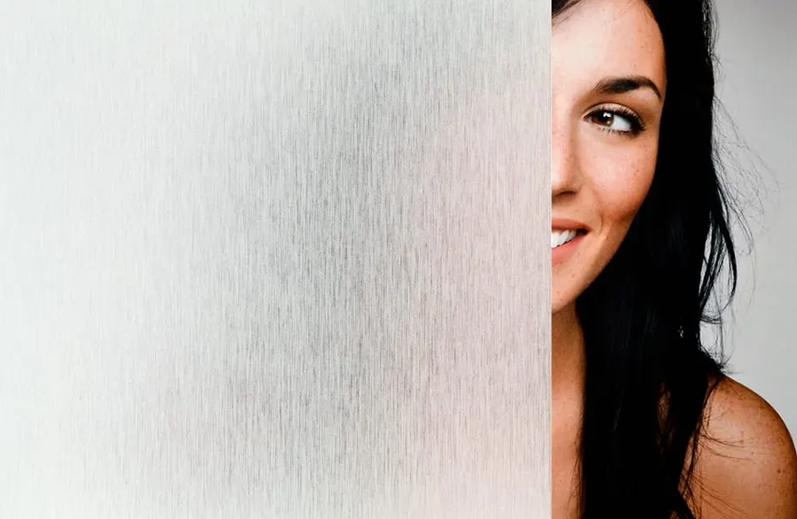 Jute — Frosted patterns decorative window film for Calgary glass