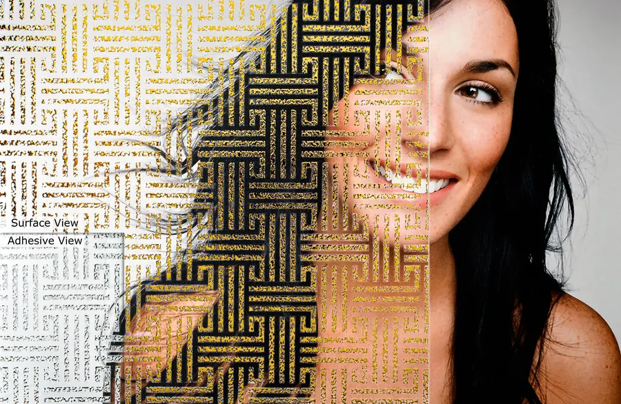 Maze — More designs decorative window film for Calgary glass
