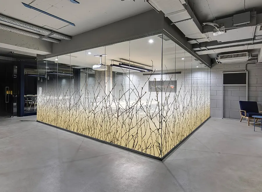 Namibia Gradient — Gradients & fades decorative window film for Calgary glass