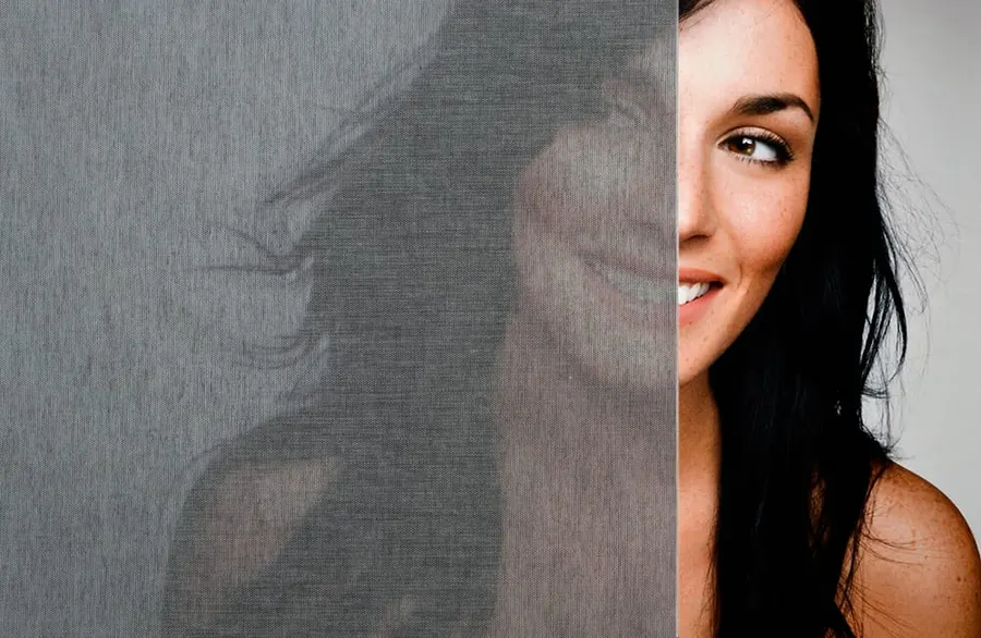 Rock — Textile & woven decorative window film for Calgary glass