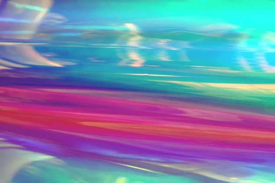 Spectrum Transparent Dichroic Film — Dichroic & colour-shift decorative window film for Calgary glass