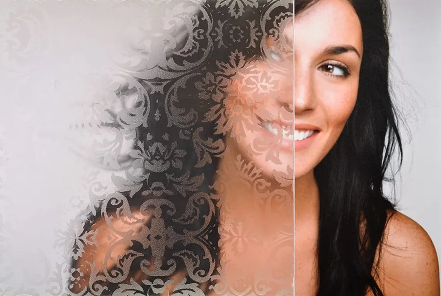 Frosted Summer — Nature decorative window film for Calgary glass