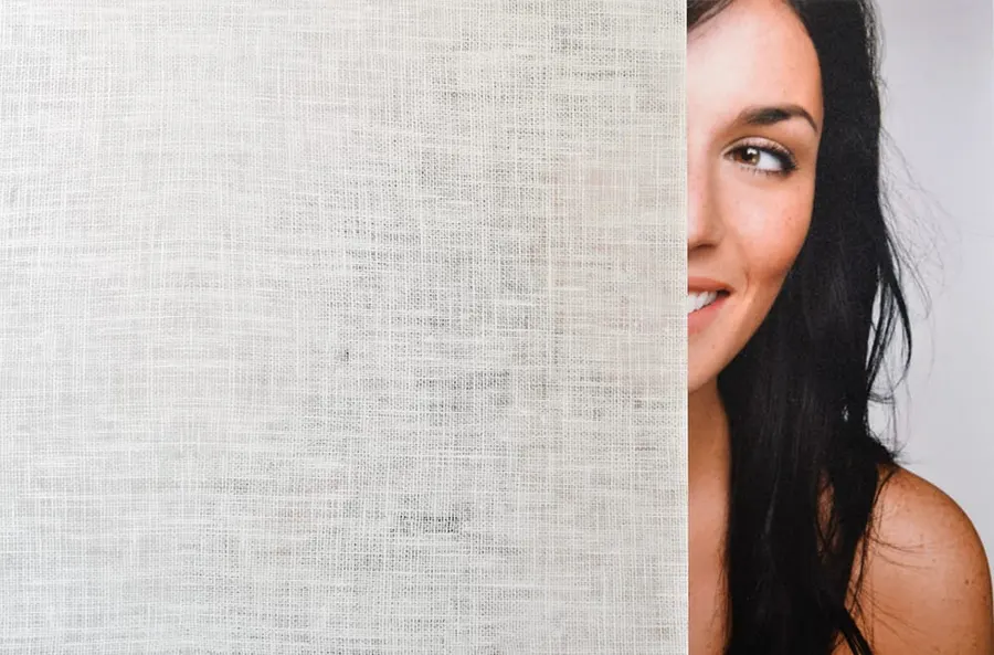 SX-3146-UG Organic Cotton — Frosted patterns decorative window film for Calgary glass