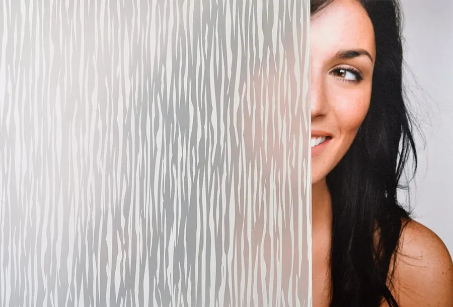 Dusted Waters — Organic decorative window film for Calgary glass