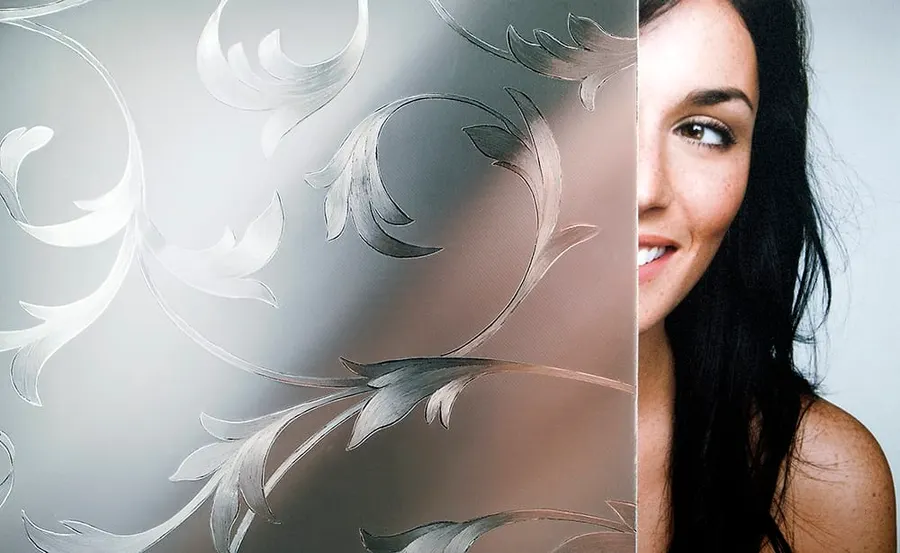 Sylvan — Nature decorative window film for Calgary glass