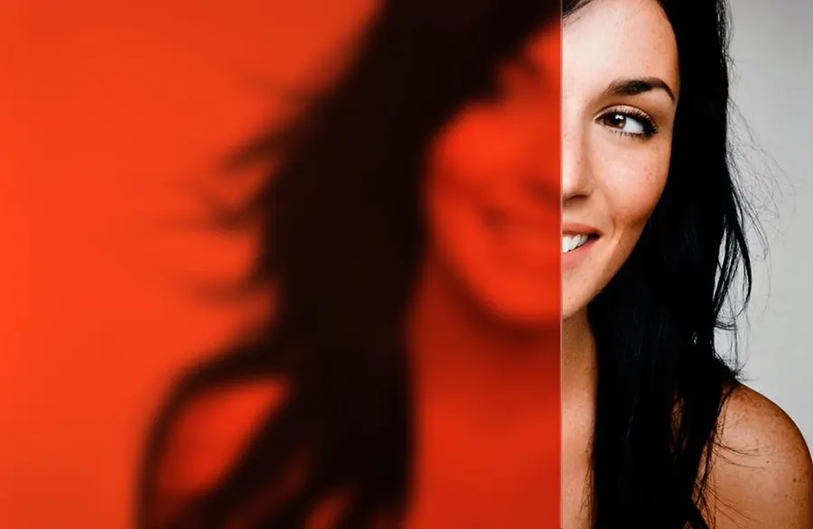 Red Orange — Coloured frost decorative window film for Calgary glass