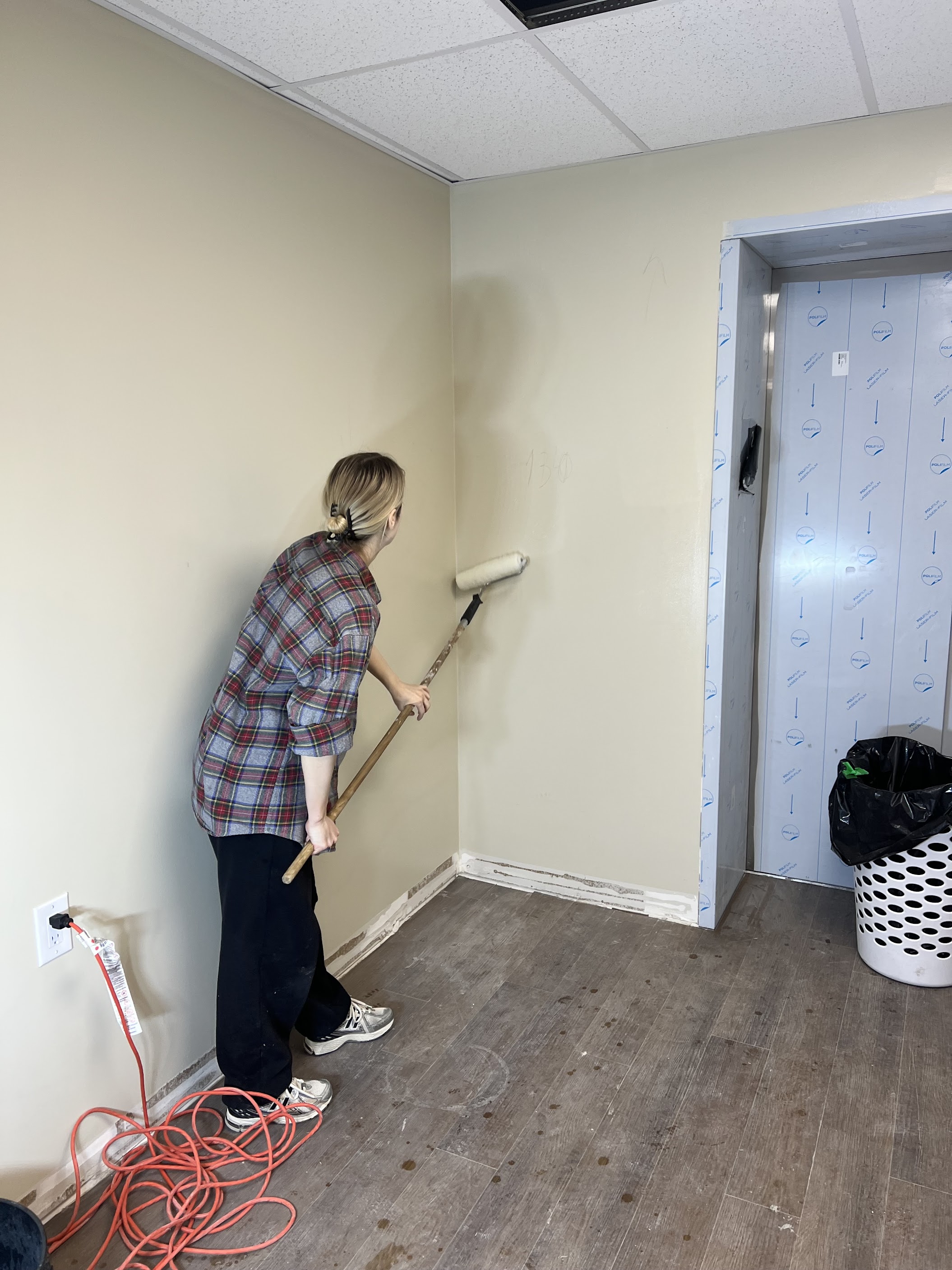 P3TEC Type III wallcovering installation scope in Shawnee Calgary