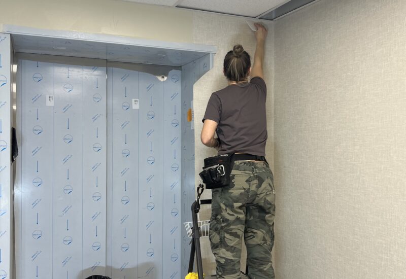 Commercial Wallcovering – AgeCare Dawson, Chestermere — Chestermere, AB