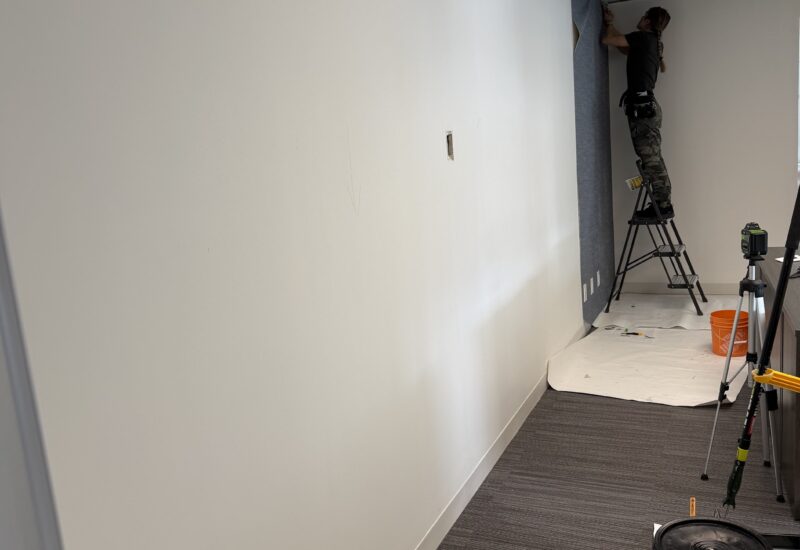 Commercial Wallcovering – Vecova Hub, Beltline — Beltline, Calgary